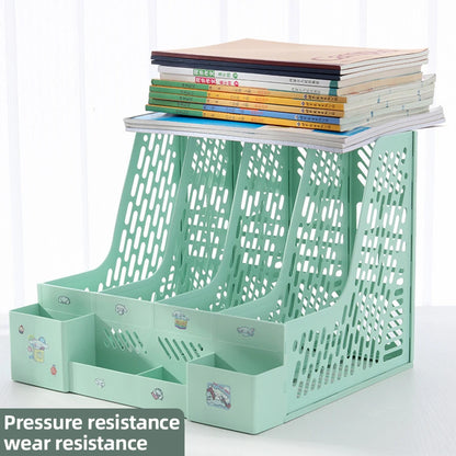Multi-Layer File Rack - Thickened Document Storage Organizer for Office - ZOOMNSTORE
