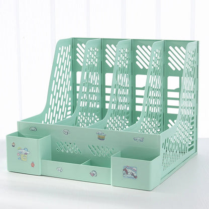 Multi-Layer File Rack - Thickened Document Storage Organizer for Office - ZOOMNSTORE