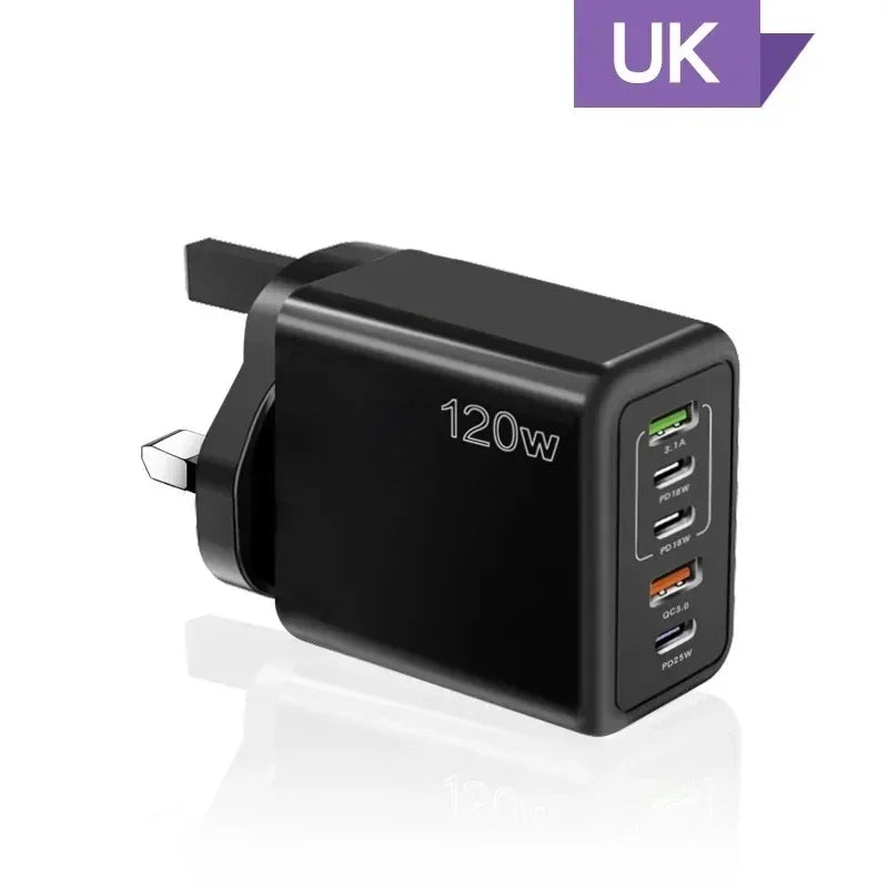 Multi Ports USB Quick Charger Charger Type C Fast Charging Phone Charger Adapter For iPhone Samsung Xiaomi Huawei Wall Charger - ZOOMNSTORE