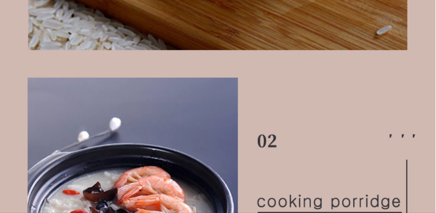 Multi-Voltage Rice Cooker - 2L Car  Home Use for Travel 12V 24V 110V 220V - ZOOMNSTORE