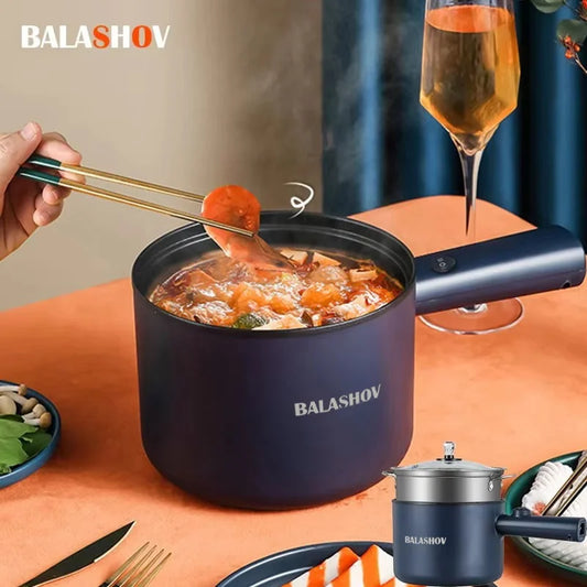 Multifunction Electric Cooker - 220V Non-Stick Hot Pot  Rice Cooker for Students - ZOOMNSTORE