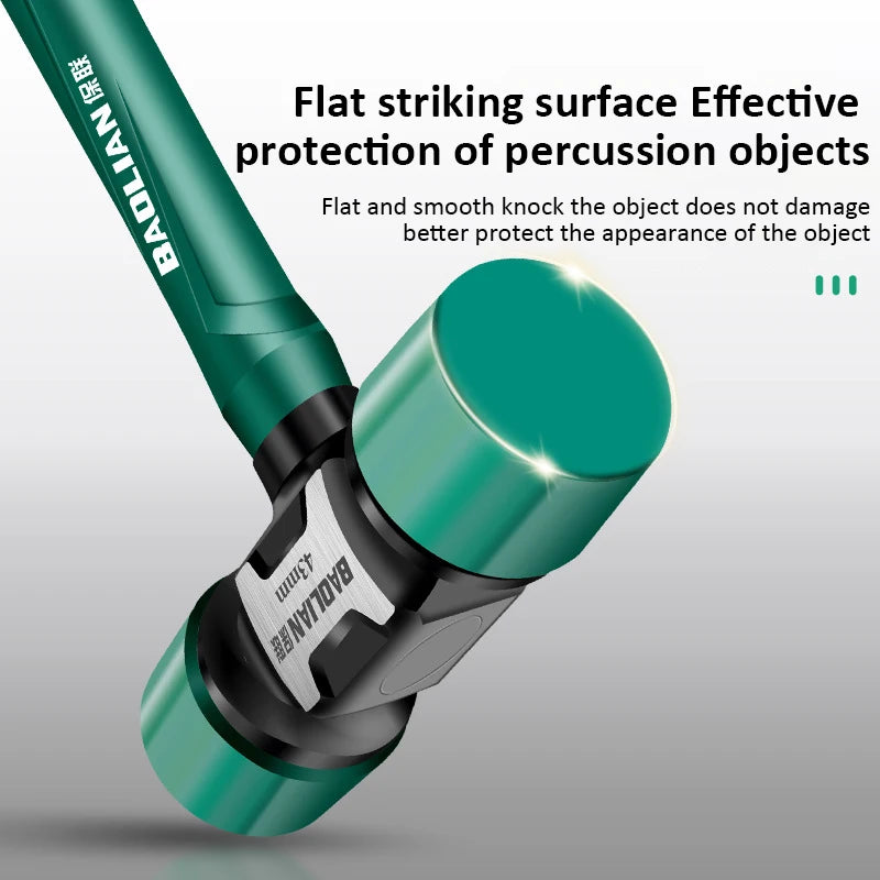 Double Headed Installation Hammer - Multifunction Rubber Mounting Tool Non-Slip  Vibration-Free - ZOOMNSTORE