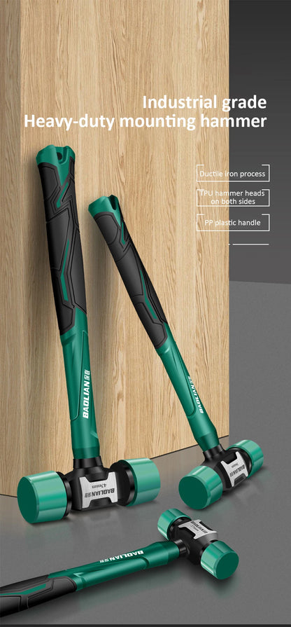 Double Headed Installation Hammer - Multifunction Rubber Mounting Tool Non-Slip  Vibration-Free - ZOOMNSTORE