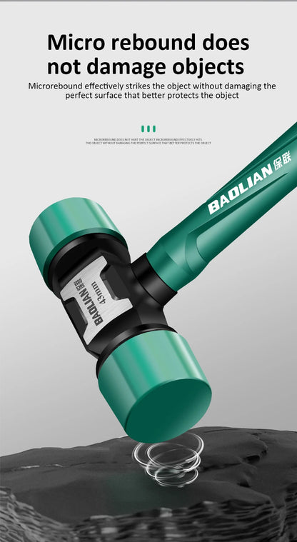 Double Headed Installation Hammer - Multifunction Rubber Mounting Tool Non-Slip  Vibration-Free - ZOOMNSTORE