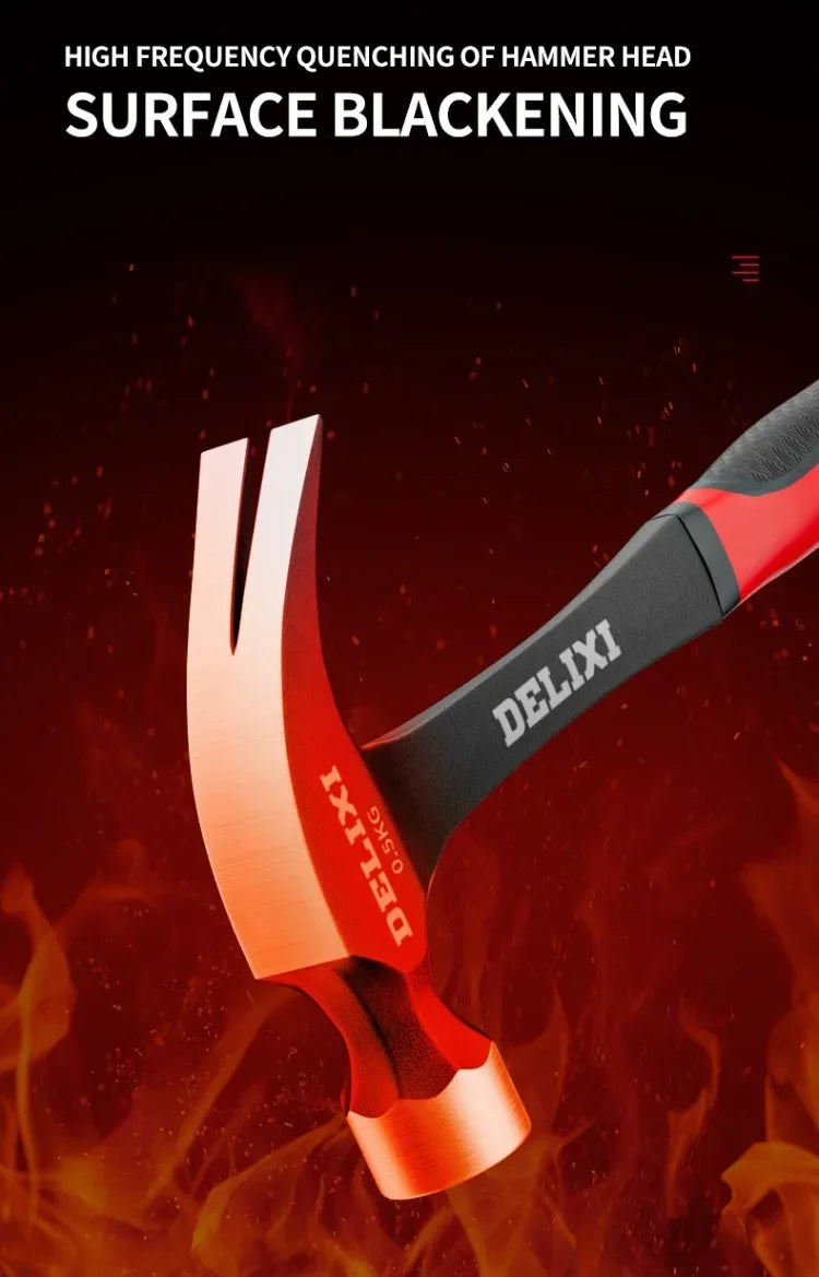 Mini Multifunctional Claw Hammer - Professional Woodworking Tool for Home Use - ZOOMNSTORE