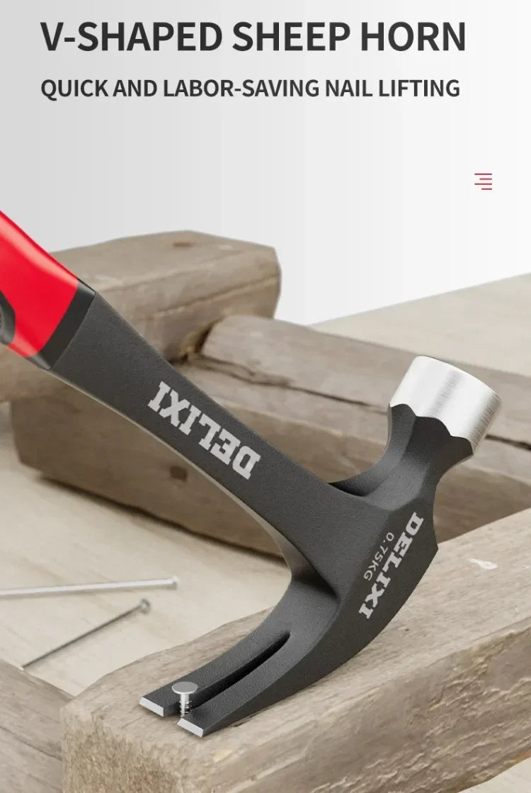 Mini Multifunctional Claw Hammer - Professional Woodworking Tool for Home Use - ZOOMNSTORE