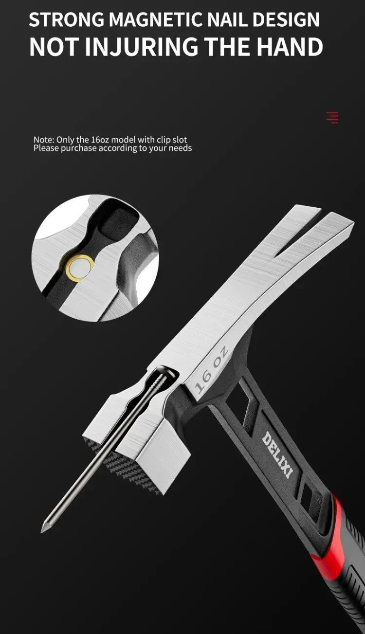 Mini Multifunctional Claw Hammer - Professional Woodworking Tool for Home Use - ZOOMNSTORE