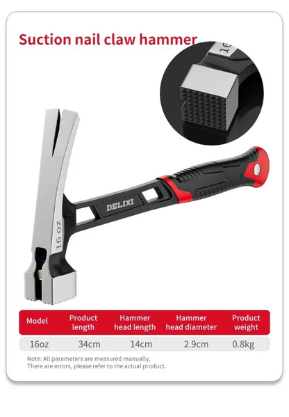 Mini Multifunctional Claw Hammer - Professional Woodworking Tool for Home Use - ZOOMNSTORE