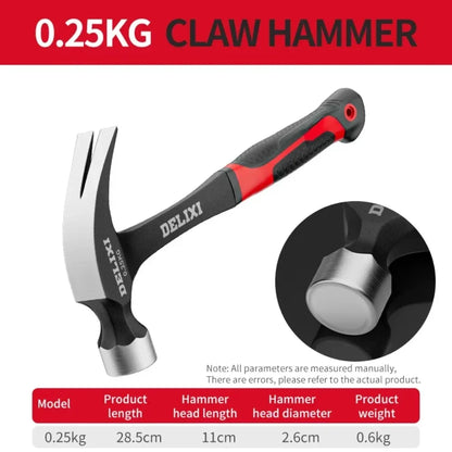 Mini Multifunctional Claw Hammer - Professional Woodworking Tool for Home Use - ZOOMNSTORE