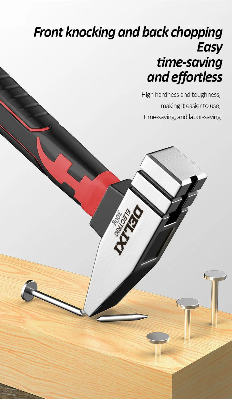 Mini Claw Hammer - Multifunctional Shockproof Tool with Anti-Slip Grip - ZOOMNSTORE