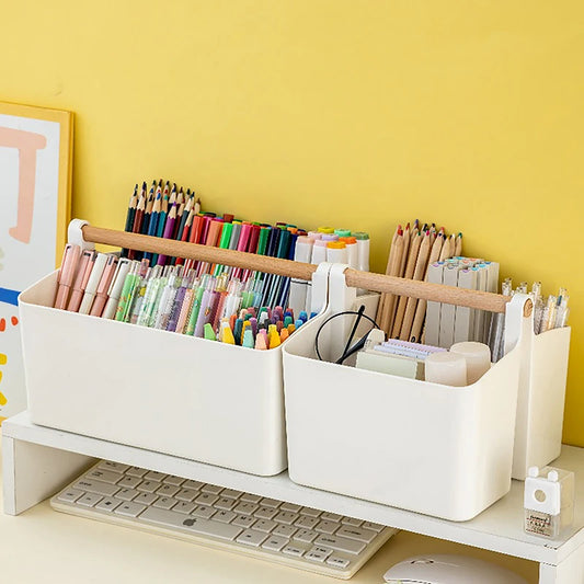 Multifunctional Pen Holder - Portable Storage Box for Office  School - ZOOMNSTORE