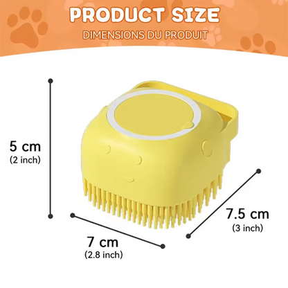 Multifunctional Silicone Pet Brush - Soft Bath Massage Tool for Dogs and Cats - ZOOMNSTORE