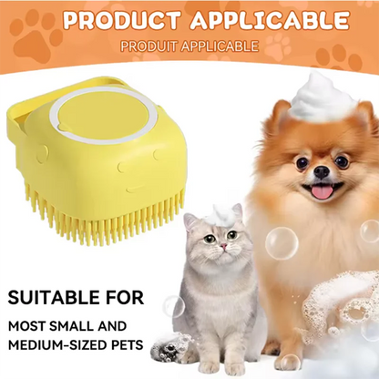 Multifunctional Silicone Pet Brush - Soft Bath Massage Tool for Dogs and Cats - ZOOMNSTORE