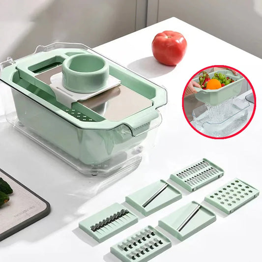 Multifunctional Vegetable Slicer - Potato and Cucumber Chopper Kitchen Tool - ZOOMNSTORE