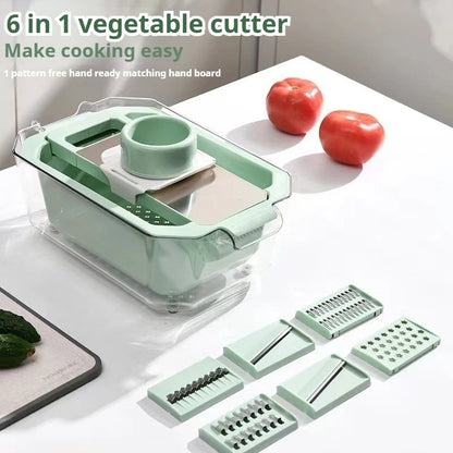 Multifunctional Vegetable Slicer - Potato and Cucumber Chopper Kitchen Tool - ZOOMNSTORE