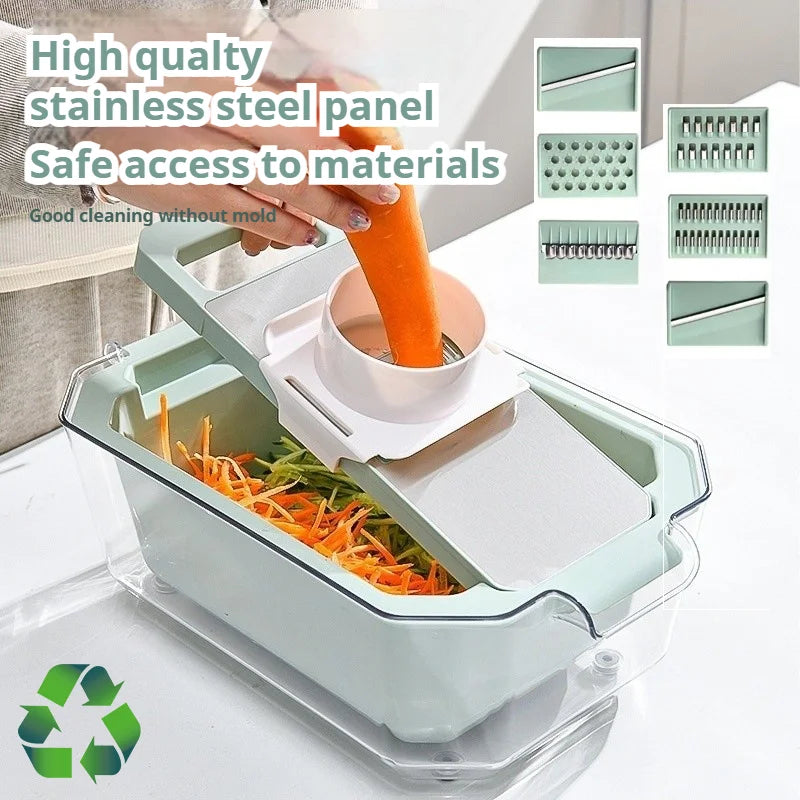 Multifunctional Vegetable Slicer - Potato and Cucumber Chopper Kitchen Tool - ZOOMNSTORE