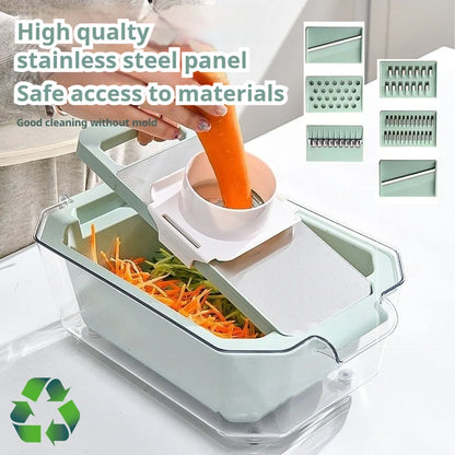 Multifunctional Vegetable Slicer - Potato and Cucumber Chopper Kitchen Tool - ZOOMNSTORE