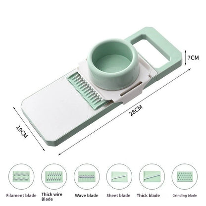 Multifunctional Vegetable Slicer - Potato and Cucumber Chopper Kitchen Tool - ZOOMNSTORE