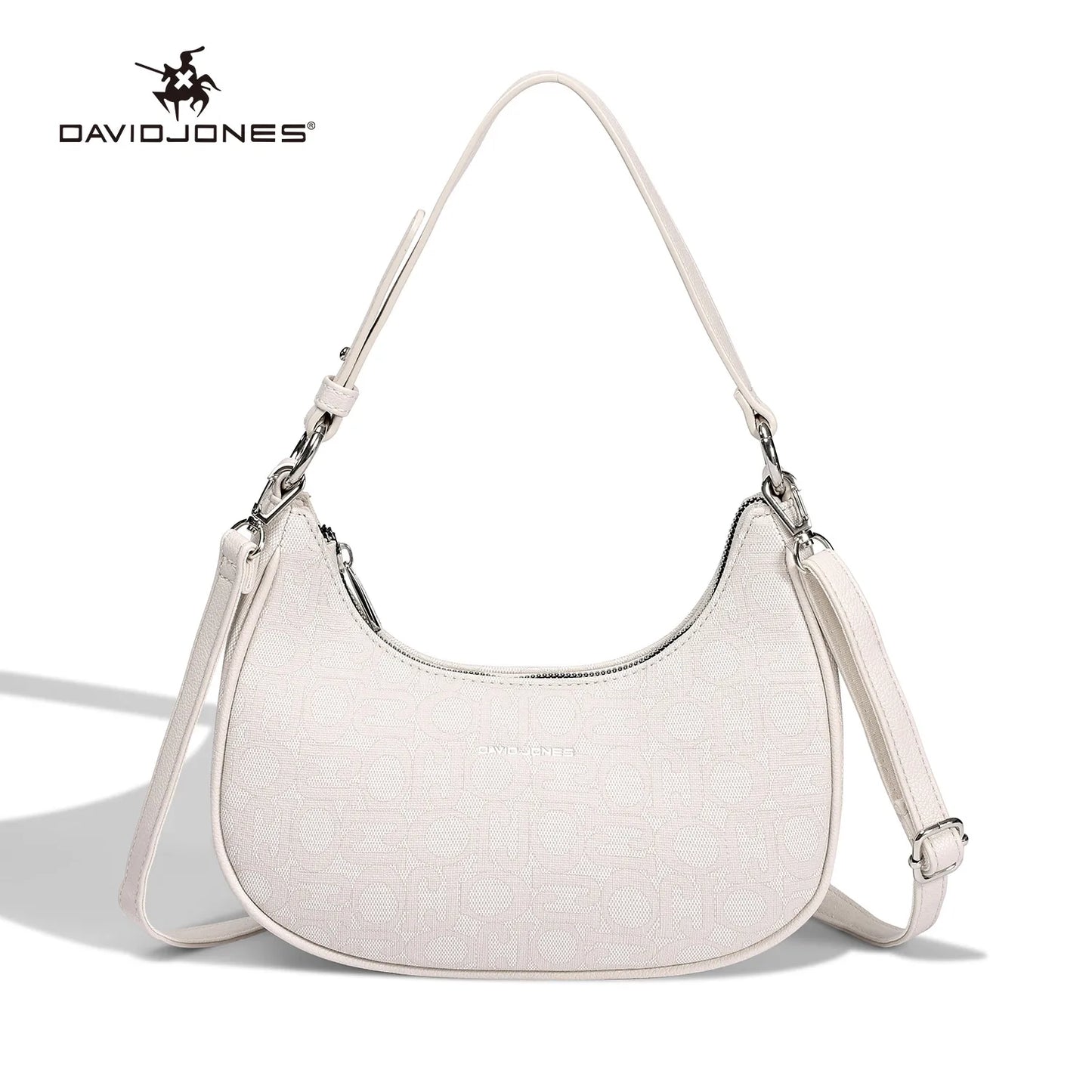 Multifunctional Womens Leather Crescent Bag - Trendy Vintage Shoulder Bag - ZOOMNSTORE