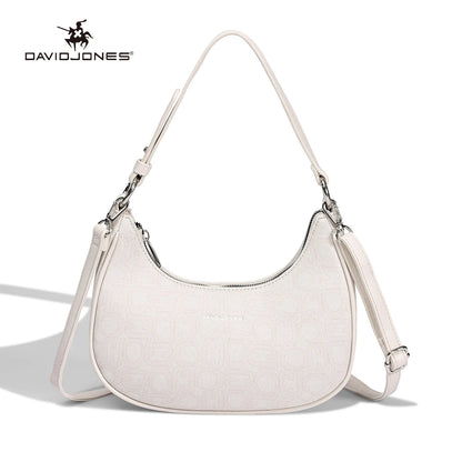 Multifunctional Womens Leather Crescent Bag - Trendy Vintage Shoulder Bag - ZOOMNSTORE