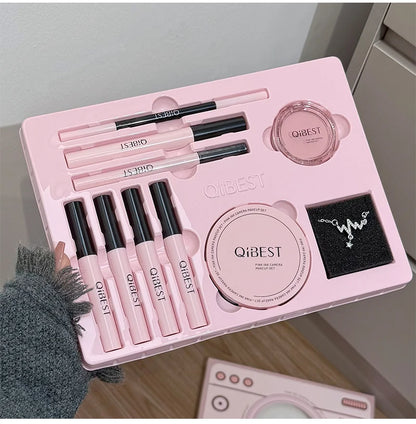 Multipurpose Makeup Set – Complete Beauty Kit with Lip Mud, Pressed Powder & Eyeliner Pencil - ZOOMNSTORE