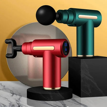 Mini Muscle Massage Gun Protable Body Massager Deep Handheld Percussion Massager For Body Back And Neck Leg - ZOOMNSTORE