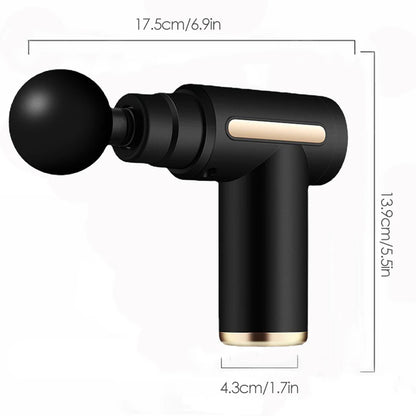 Mini Muscle Massage Gun Protable Body Massager Deep Handheld Percussion Massager For Body Back And Neck Leg - ZOOMNSTORE