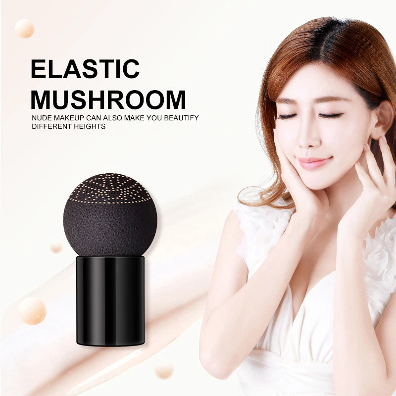 Mushroom Head BB Cream Foundation - Face Makeup Concealer Cushion Compact - ZOOMNSTORE