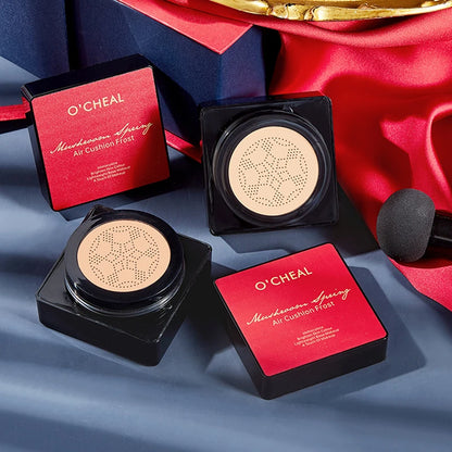 Mushroom Head BB Cream Foundation - Face Makeup Concealer Cushion Compact - ZOOMNSTORE