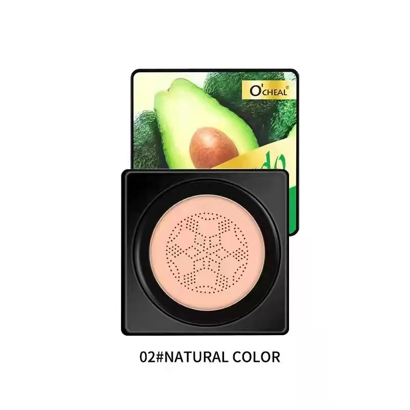 Mushroom Head BB Cream Foundation - Face Makeup Concealer Cushion Compact - ZOOMNSTORE
