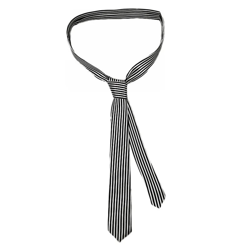 Classic Musical Notes Tie - Silky Narrow Necktie for Piano  Guitar Lovers - ZOOMNSTORE
