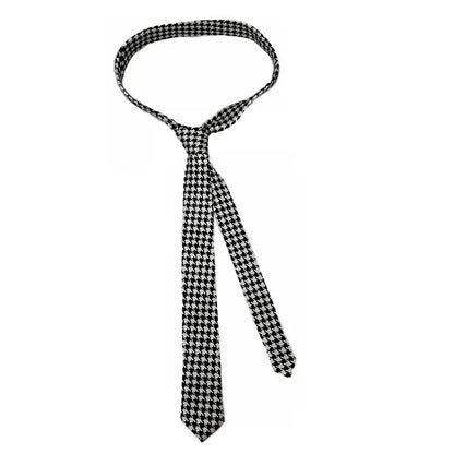 Classic Musical Notes Tie - Silky Narrow Necktie for Piano  Guitar Lovers - ZOOMNSTORE