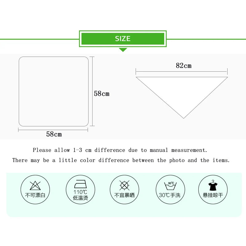 58x58cm Muslin cotton Baby Towels Scarf Swaddle bath Towel Newborns Handkerchief Bathing Feeding Face Washcloth Wipe - ZOOMNSTORE