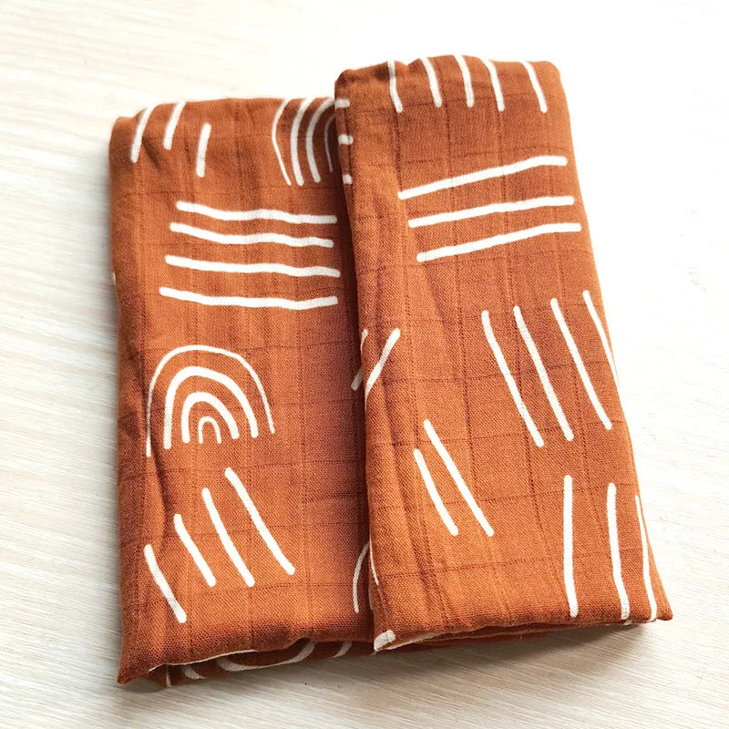 58x58cm Muslin cotton Baby Towels Scarf Swaddle bath Towel Newborns Handkerchief Bathing Feeding Face Washcloth Wipe - ZOOMNSTORE