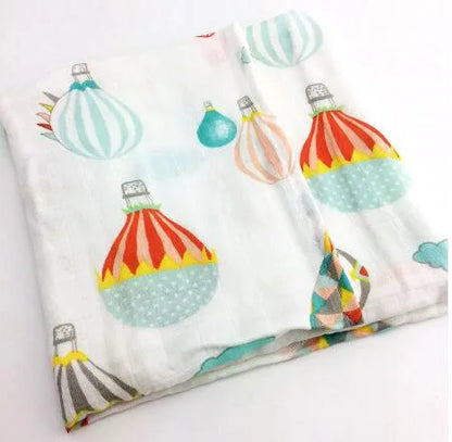 58x58cm Muslin cotton Baby Towels Scarf Swaddle bath Towel Newborns Handkerchief Bathing Feeding Face Washcloth Wipe - ZOOMNSTORE