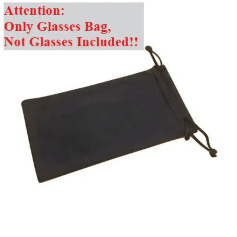 Myopia Glasses - Transparent Lens Eyewear With Black Oval Frame For Women - ZOOMNSTORE