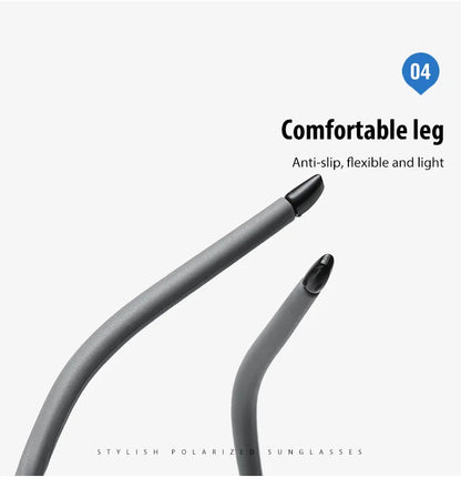 Myopia Sunglasses - Polarized Round Retro Glasses With Custom Prescription & UV400 Protection - ZOOMNSTORE