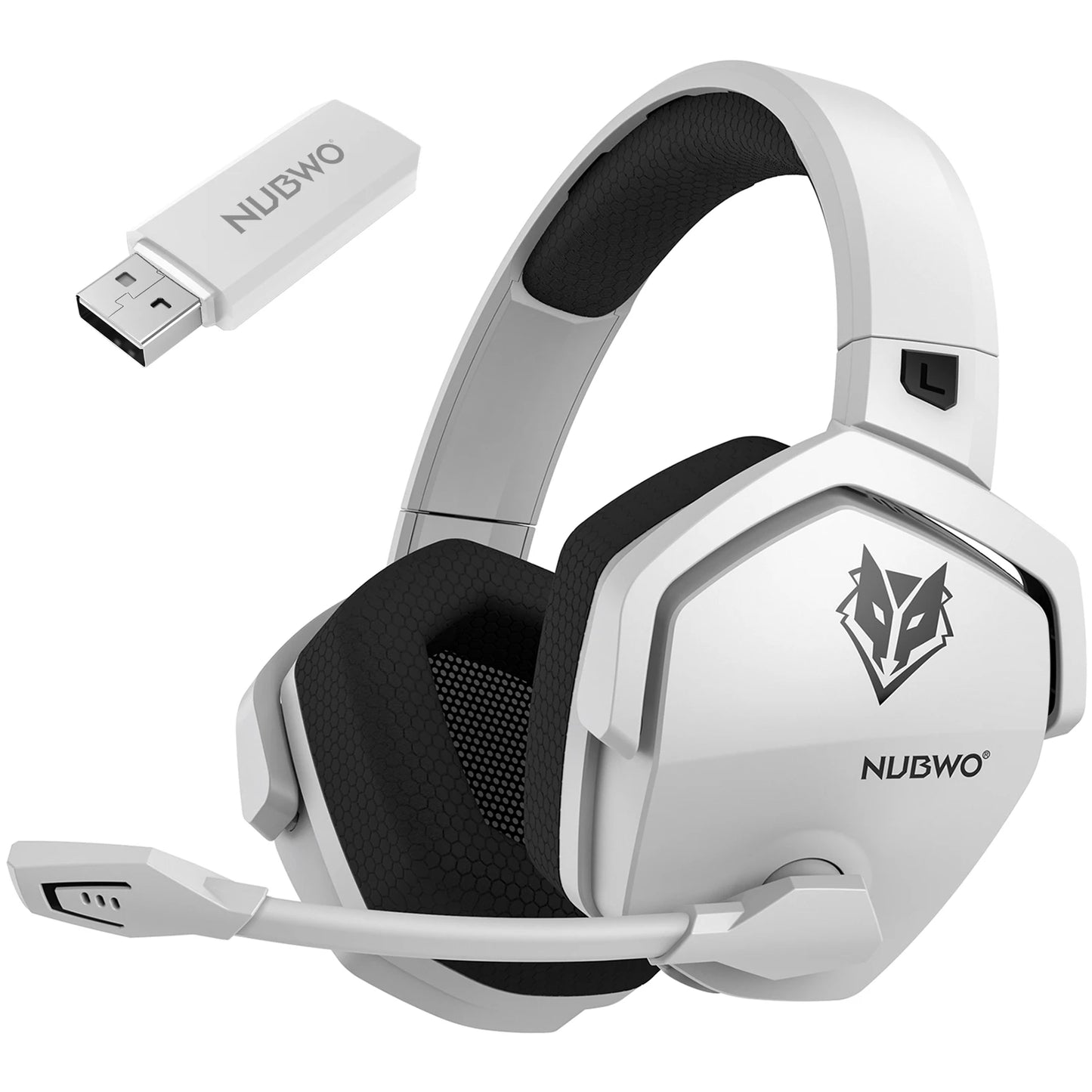 NUBWO G06 2.4G Dual Wireless Gaming Headset 5ms Low Latency 7.1 Surround ENC Mic For PC PS4 PS5 Gaming Bluetooth Headphones - ZOOMNSTORE