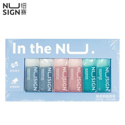 NUSIGN Soft Rubber 2B Pencil Eraser, Student Art Sketch Painting Correction Supplies, School Exam Writing Eraser, Stationery - ZOOMNSTORE