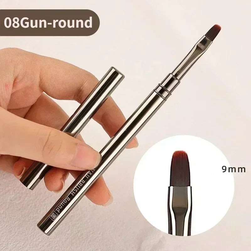Nail Art Liner Brushes - Professional Striping  Drawing Pens 6-25mm - ZOOMNSTORE