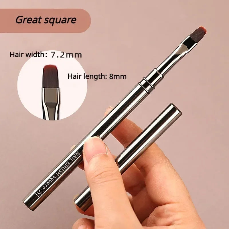 Nail Art Liner Brushes - Professional Striping  Drawing Pens 6-25mm - ZOOMNSTORE