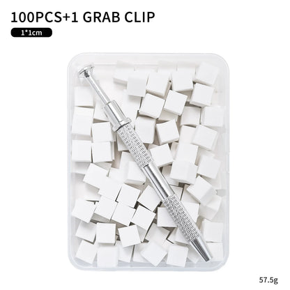 Nail Art Sponge Set - 50Pcs Gradient Nail Brushes  Gel Polish Tools - ZOOMNSTORE