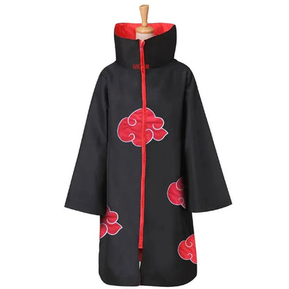 Naruto Tobi Obito Cosplay Costume Akatsuki Long Sleeve Cloak Halloween Carnival Funny Adult Cosplay Costume - ZOOMNSTORE