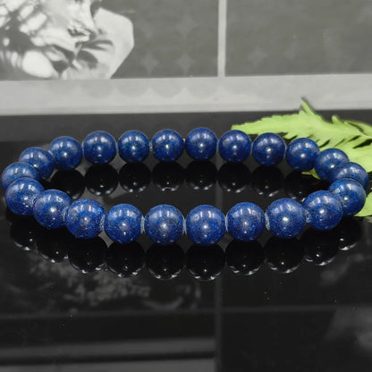 Natural Stone Bead Bracelet - 8MM Epidote Zoisite Quartz Lava Tiger Eye for Men and Women - ZOOMNSTORE
