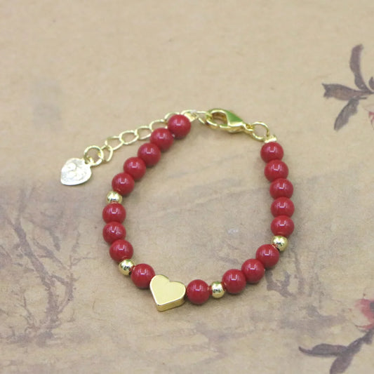 Natural Stone Bead Bracelet for Girls - Fashion Jewelry with Lobster Clasp Perfect Gift for Yoga Christmas and Weddings - ZOOMNSTORE
