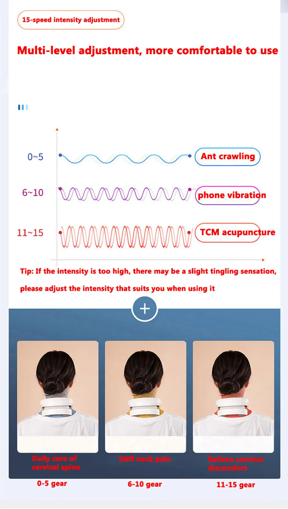 Neck Massage Device – Portable Shoulder Massager with Heating Compress & Vibration - ZOOMNSTORE