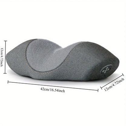 Neck Massage Pillow with Vibration Heating - Portable Lithium Battery Relaxer - ZOOMNSTORE