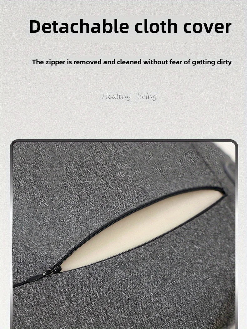 Neck Massage Pillow with Vibration Heating - Portable Lithium Battery Relaxer - ZOOMNSTORE