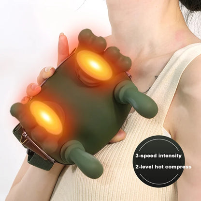 Neck Massager | Biomimetic Palm Massager with Brushless Motor, Hot Compress & Adjustable Strength - ZOOMNSTORE