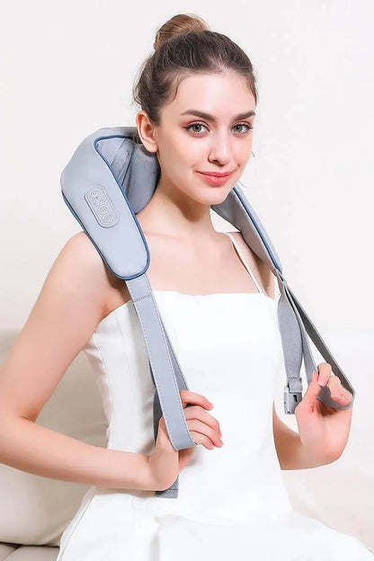 Neck Shoulder Massager – Multi-Mode Deep Tissue Shiatsu Kneading Device - ZOOMNSTORE